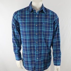 Southern Tide Button Up Shirt Mens‎ Small Blue Long Sleeve